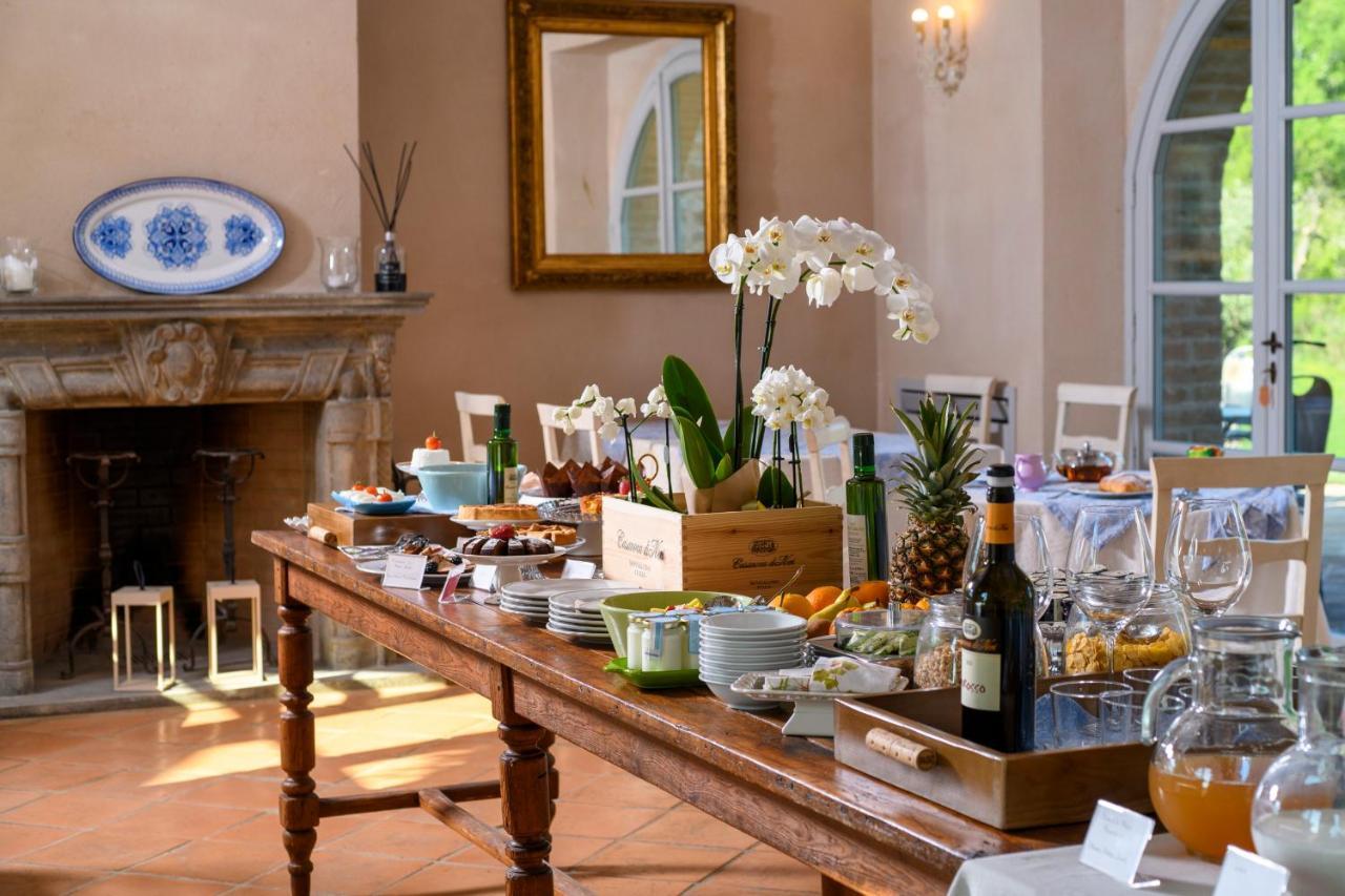 Casanova di Neri Relais Villa Montalcino Bagian luar foto