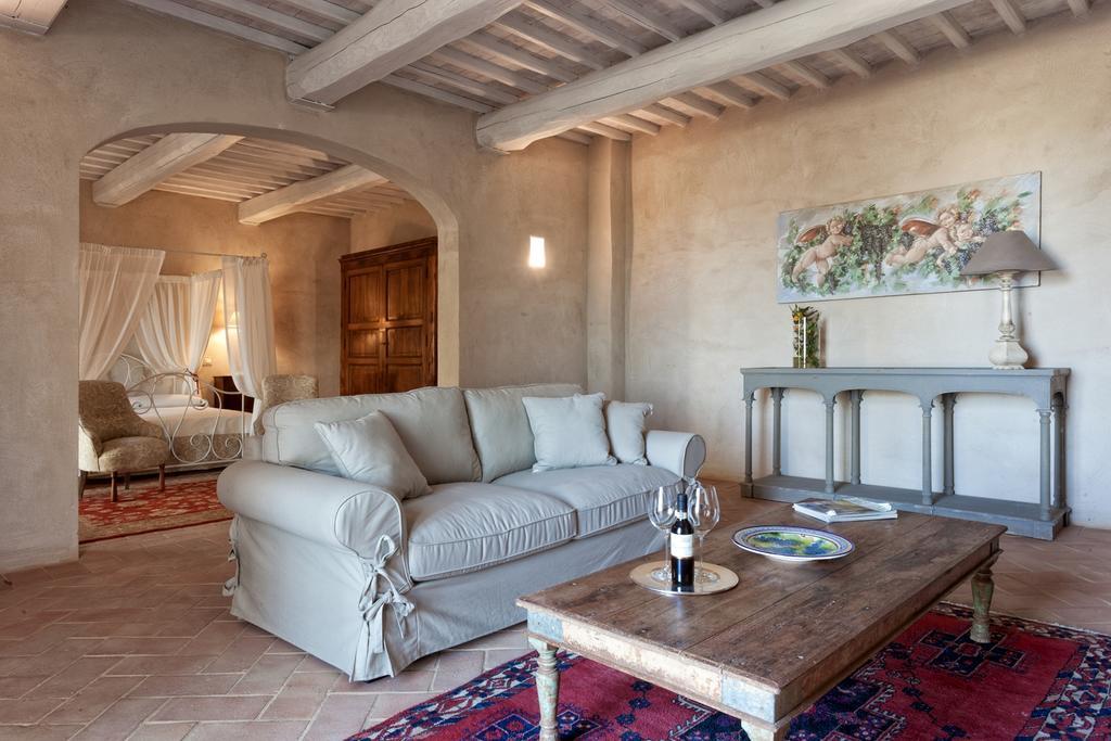 Casanova di Neri Relais Villa Montalcino Bagian luar foto