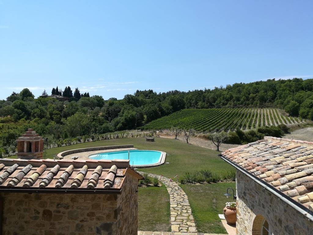 Casanova di Neri Relais Villa Montalcino Bagian luar foto