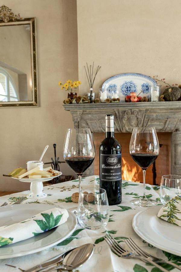 Casanova di Neri Relais Villa Montalcino Bagian luar foto
