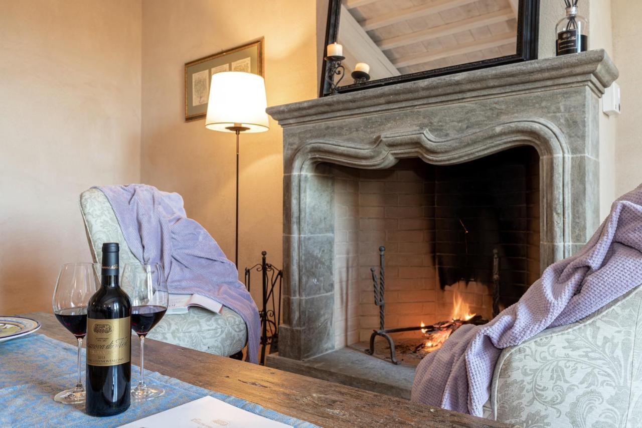 Casanova di Neri Relais Villa Montalcino Bagian luar foto