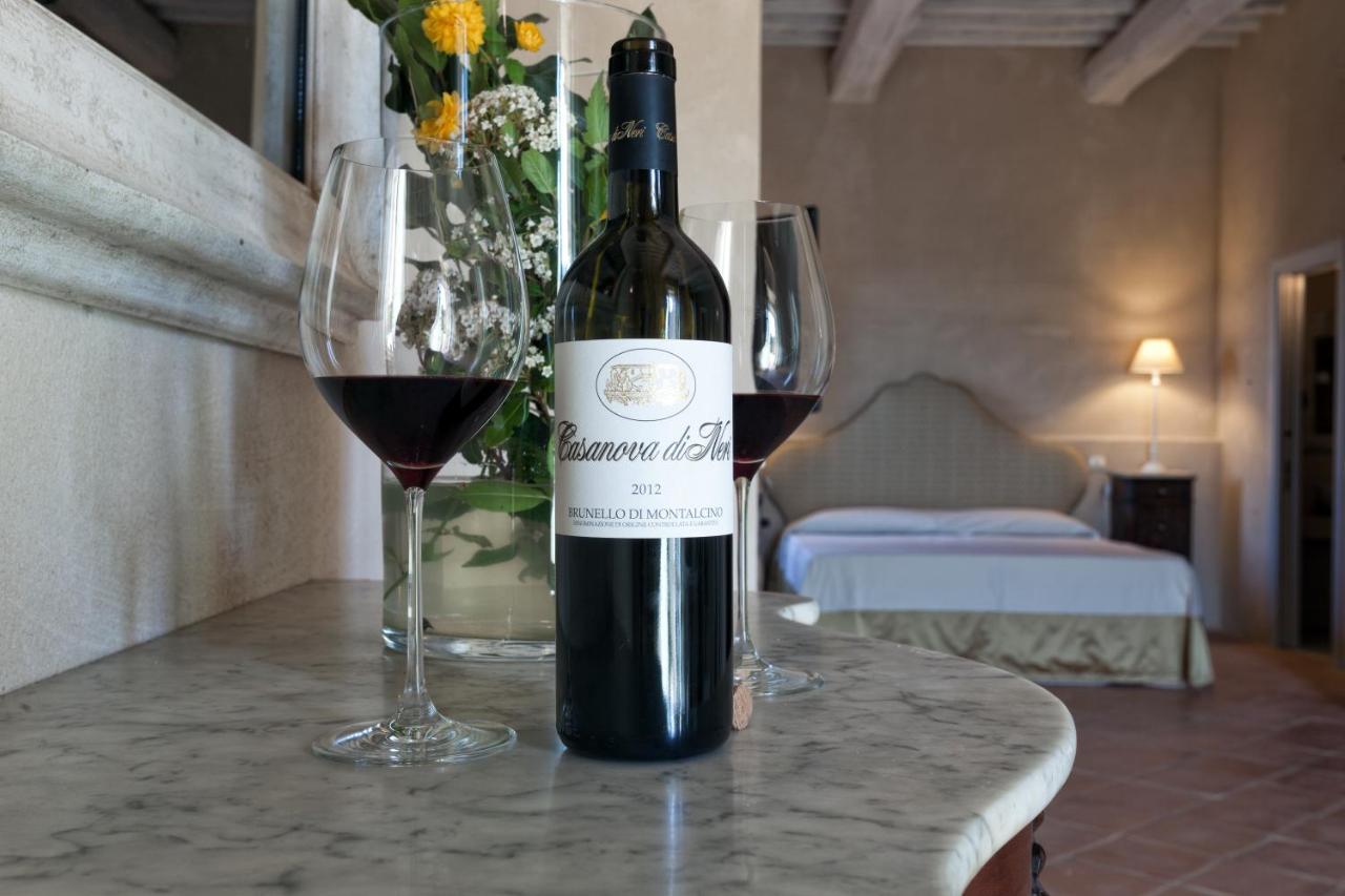 Casanova di Neri Relais Villa Montalcino Bagian luar foto