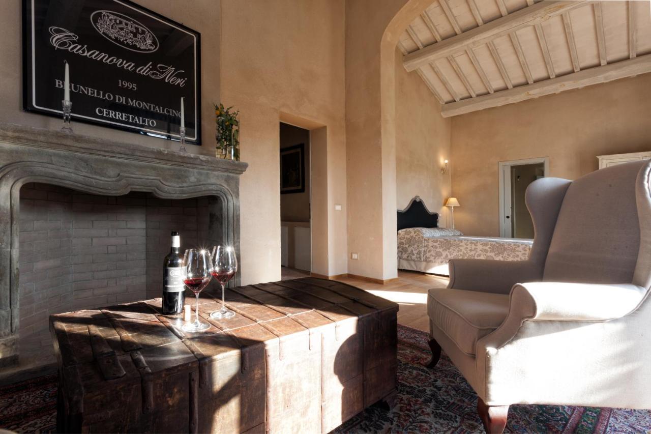 Casanova di Neri Relais Villa Montalcino Bagian luar foto