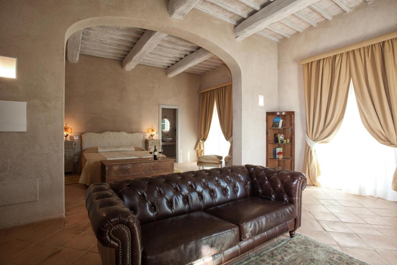 Casanova di Neri Relais Villa Montalcino Bagian luar foto