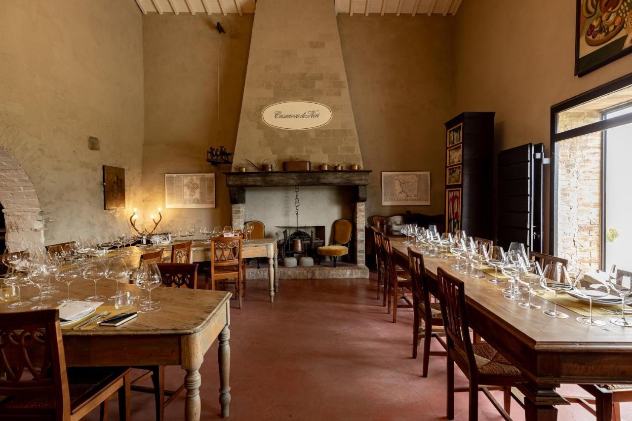 Casanova di Neri Relais Villa Montalcino Bagian luar foto