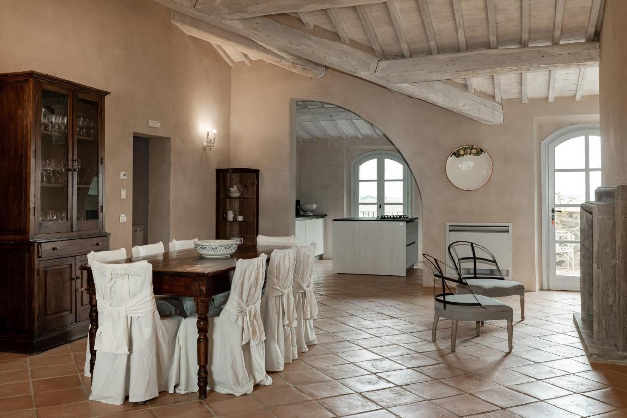 Casanova di Neri Relais Villa Montalcino Bagian luar foto